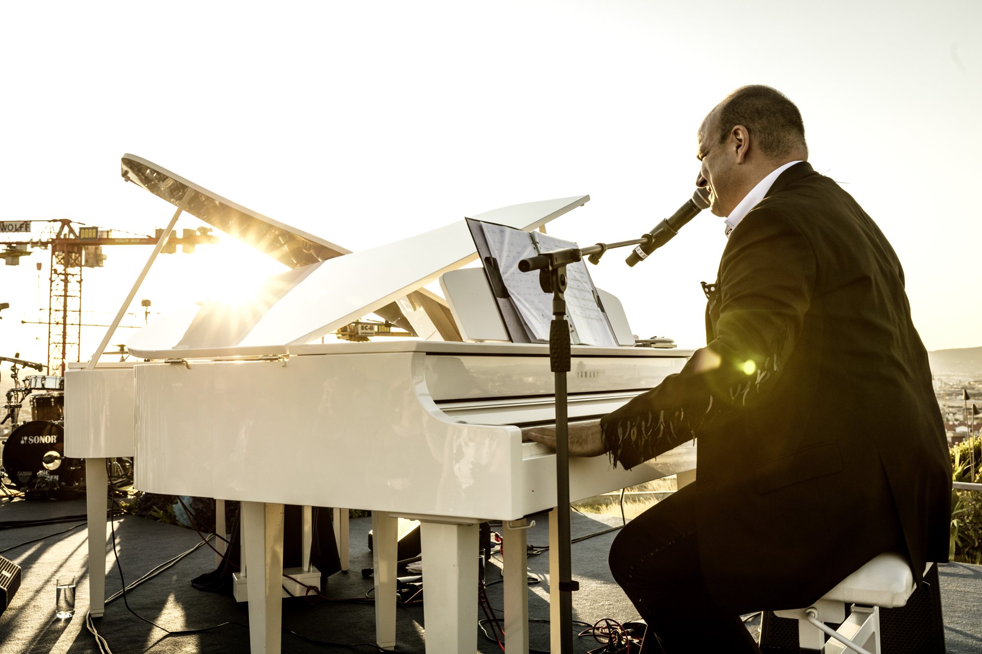 Mario Pecoraro bei einem Corporate Event